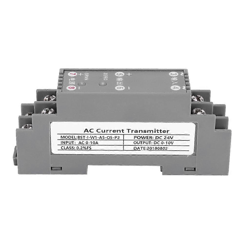 AC Transmitter Current Sensor Medium Voltage Equipment Industrial Accesssory DC 24V Power Supply