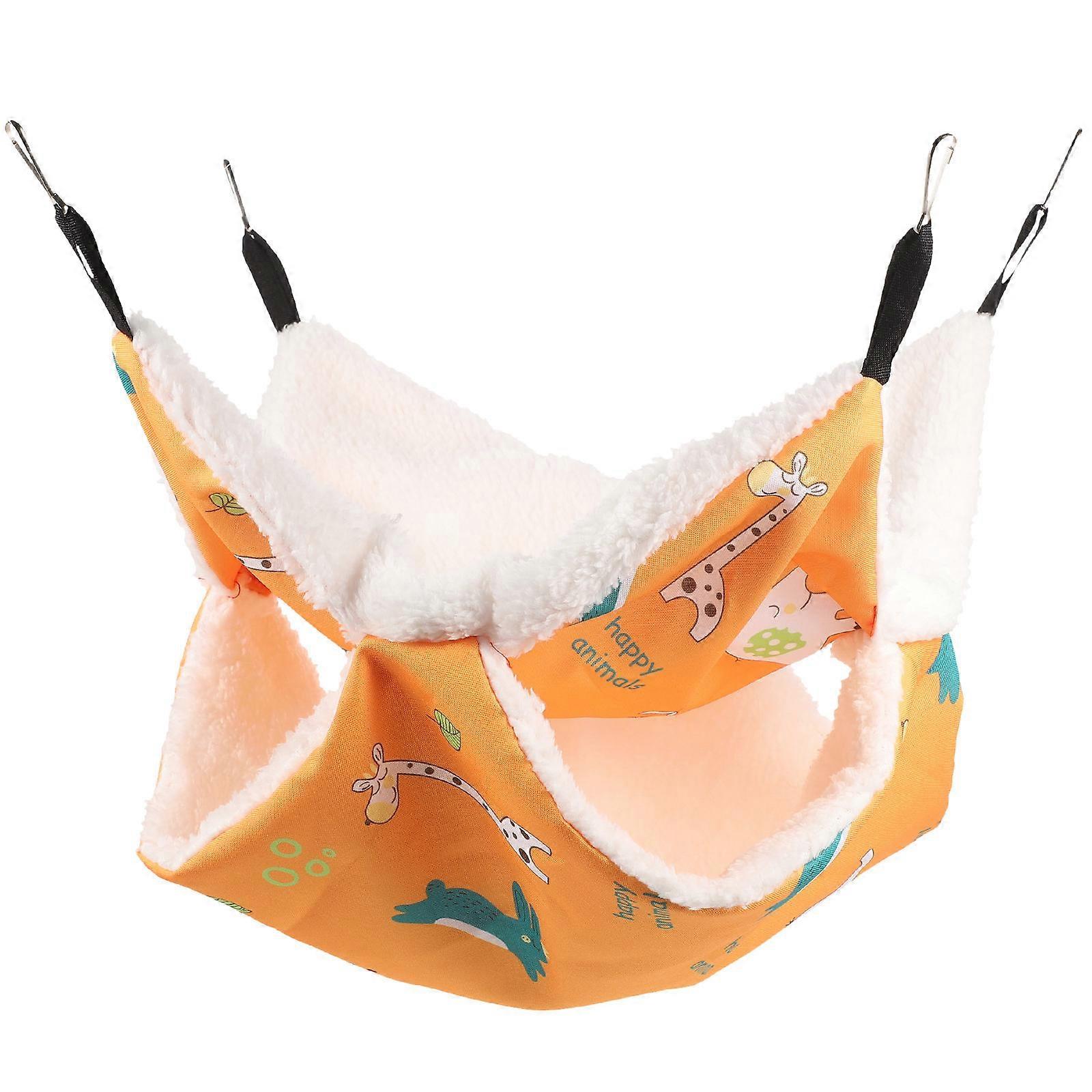Hanging Hamster Hammock Bed For Ferrets And Chinchillas Winter Use Comfortable Design 1Pcs