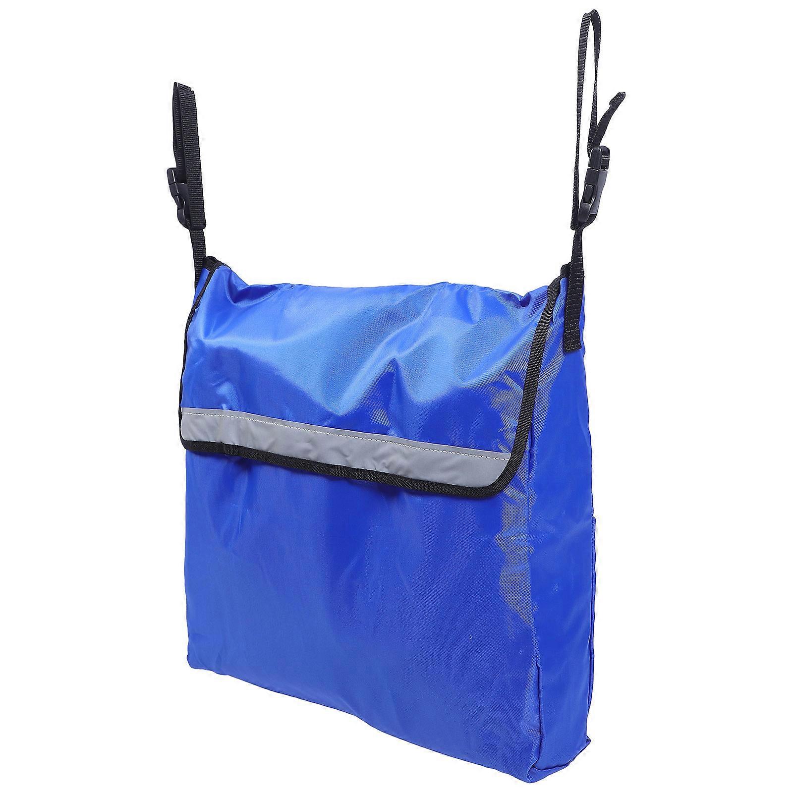 Practical Wheelchair Side Bag Made of 420D Oxford Cloth for Storing Daily ItemsCompatible with Most Wheelchairs