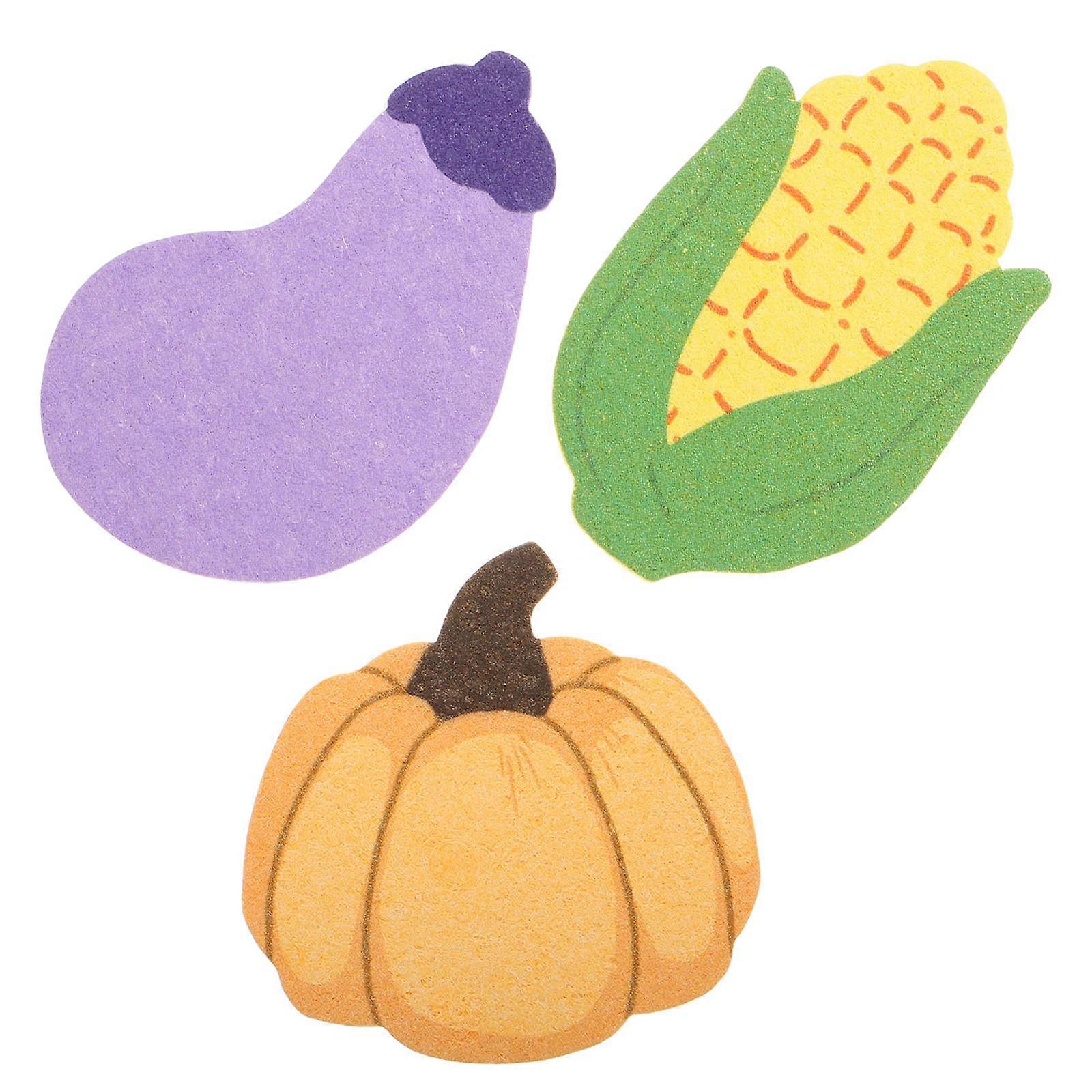 Back Scrubbing Loofah 3Pcs For Travel Adults Soft Texture Assorted Color Multifunctional Use