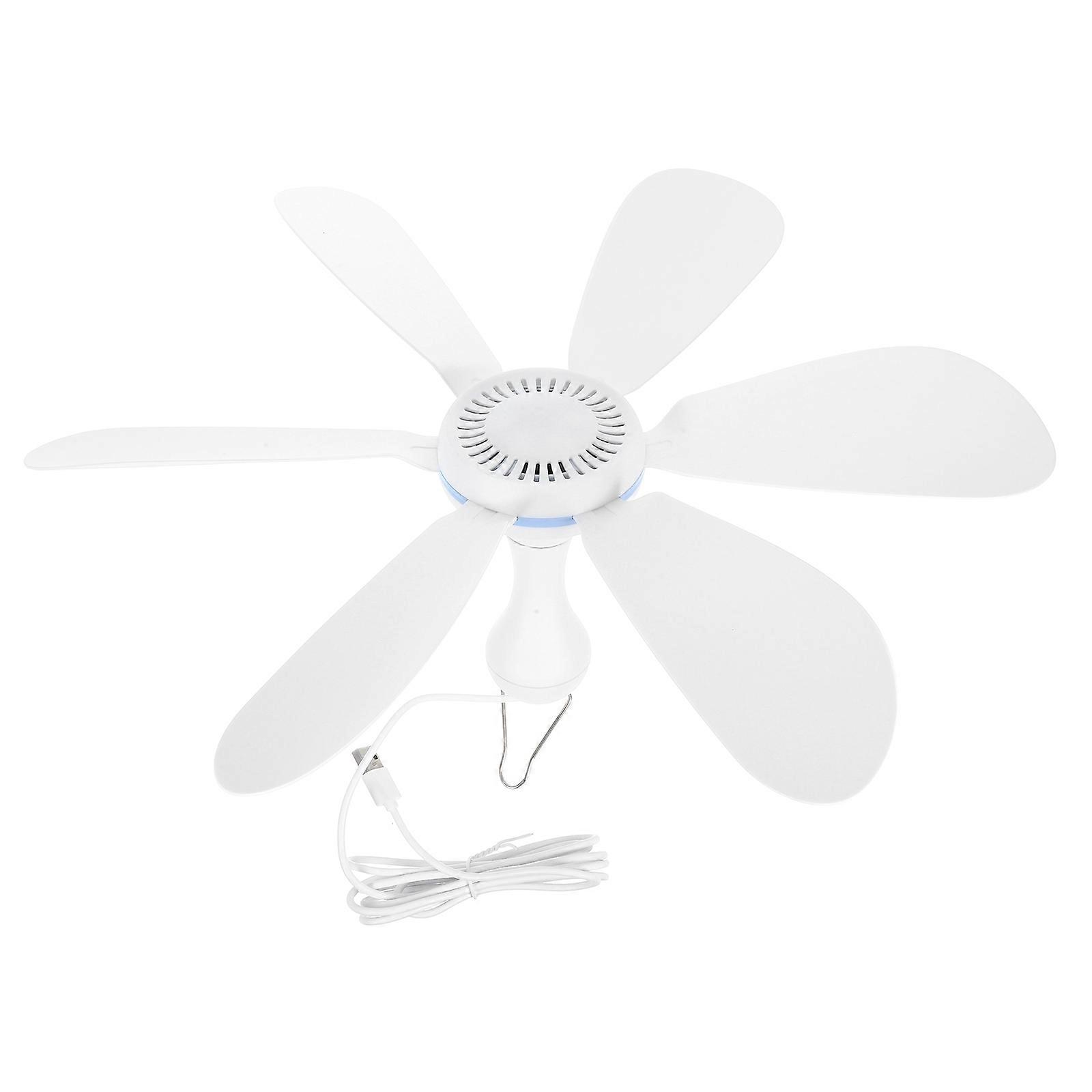 Outdoor Hanging Fan Portable Tent Ceiling Fan Mini Camping 1Set