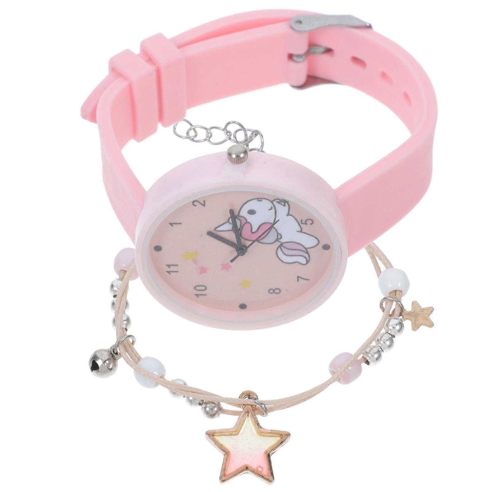 Elegant Women Watch with Durable Alloy and PU Material for Decor Assorted Color