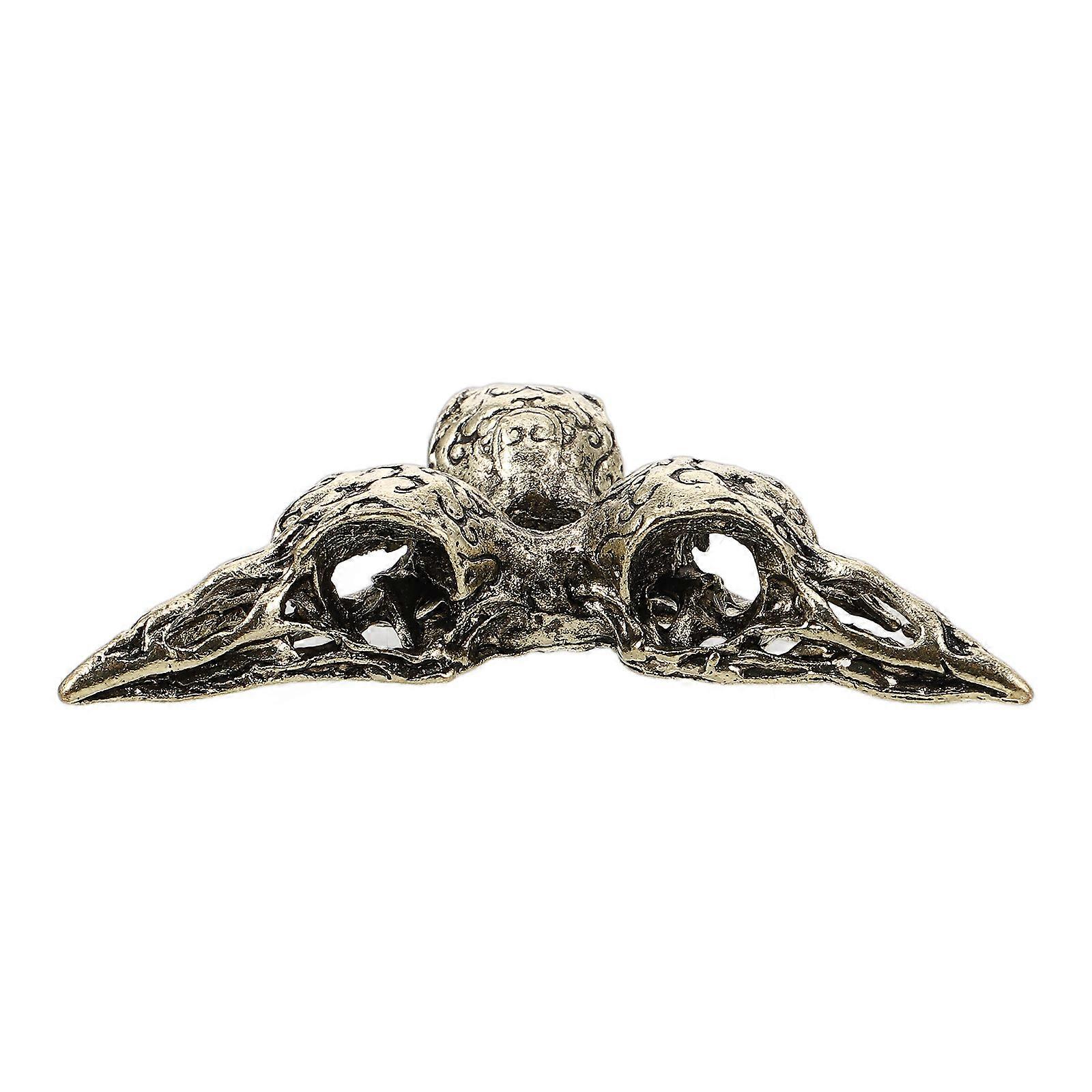 Elegant Crystal Ball Display Stand, Sturdy Bird Skull Base for Sphere and Ornaments, Home Decor Accessory