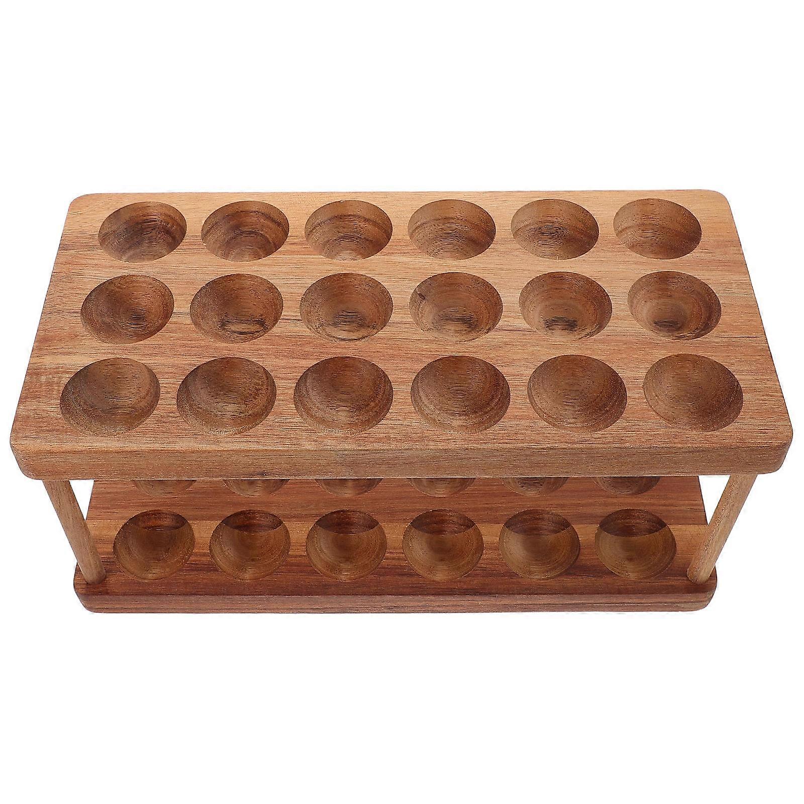 Egg Storage Rack for Countertop Holds Eggs Organizes Egg Layer Efficiently Egg Holder