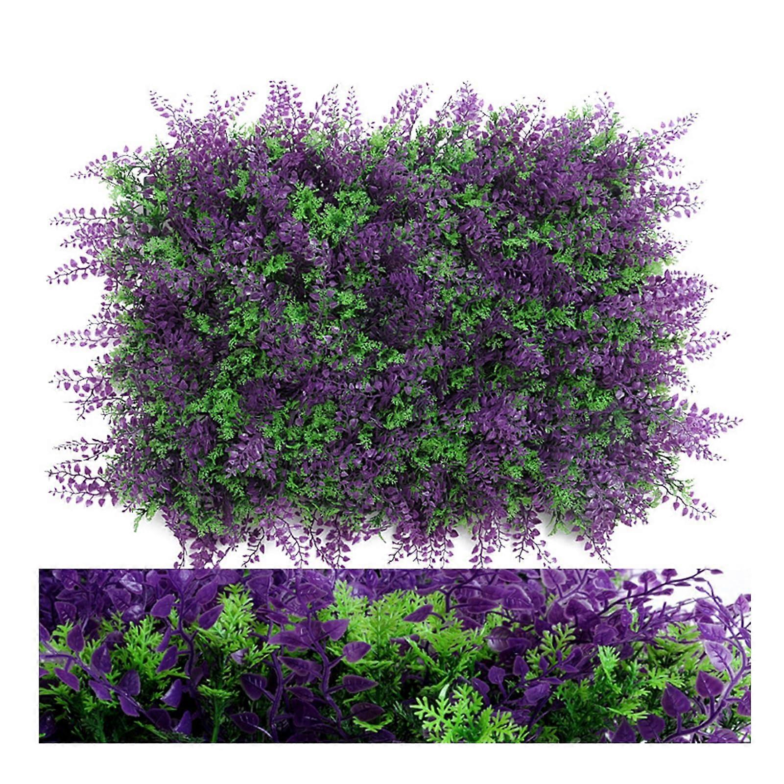 Buxus Panel Artificial Turf Simulation Green Plants Grass Wall Mats (40x60cm A)