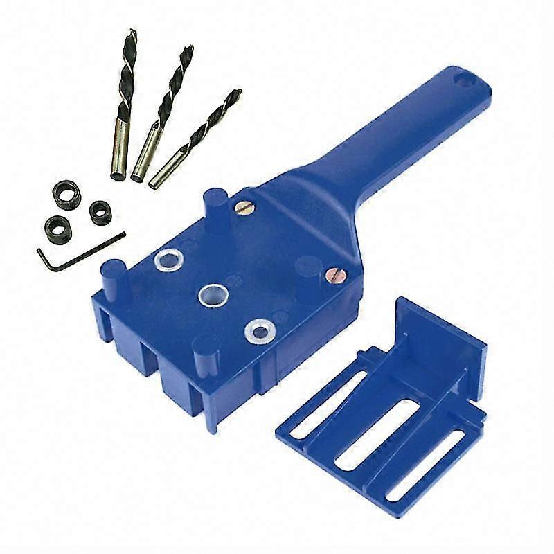 Hinge Jig Locator Punch Tool for Precise Hinge Hole Drilling & Installation Guide