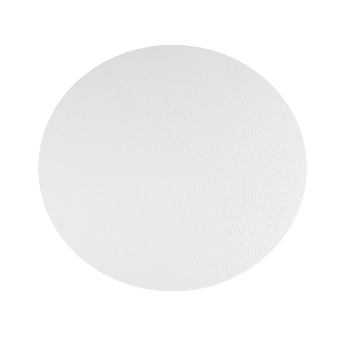 Round Canvas Panels for Painting White Artist Canvas Boards Suitable for Oils Acrylics and Tempera 40CM