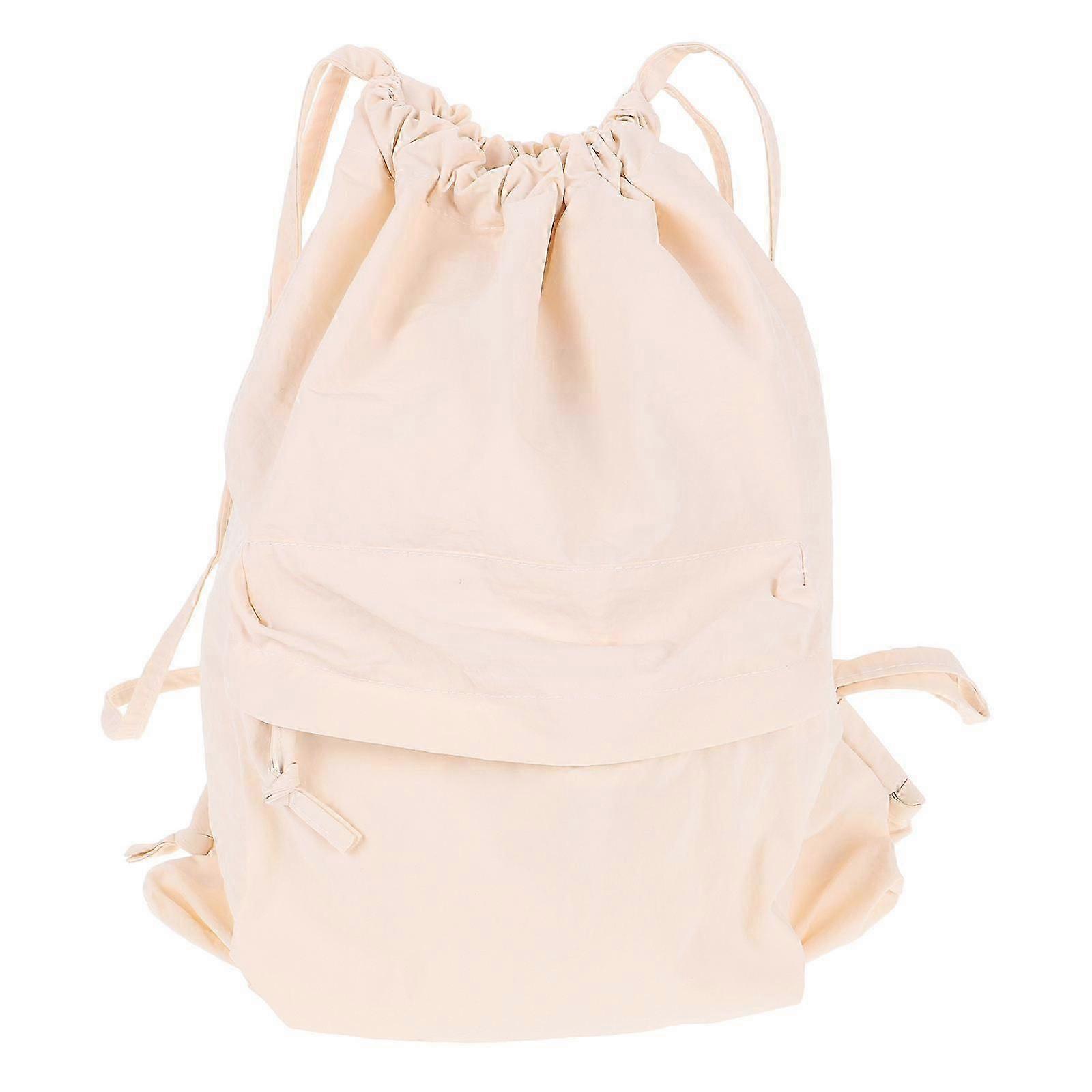 Square Shape Drawstring Backpack For Trip Party Use 1Pcs