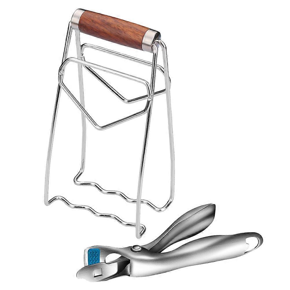 Non-Scalding Dish Gripper Clips Designed For Effortless Handling Of Hot Food In Cooking 2Pack
