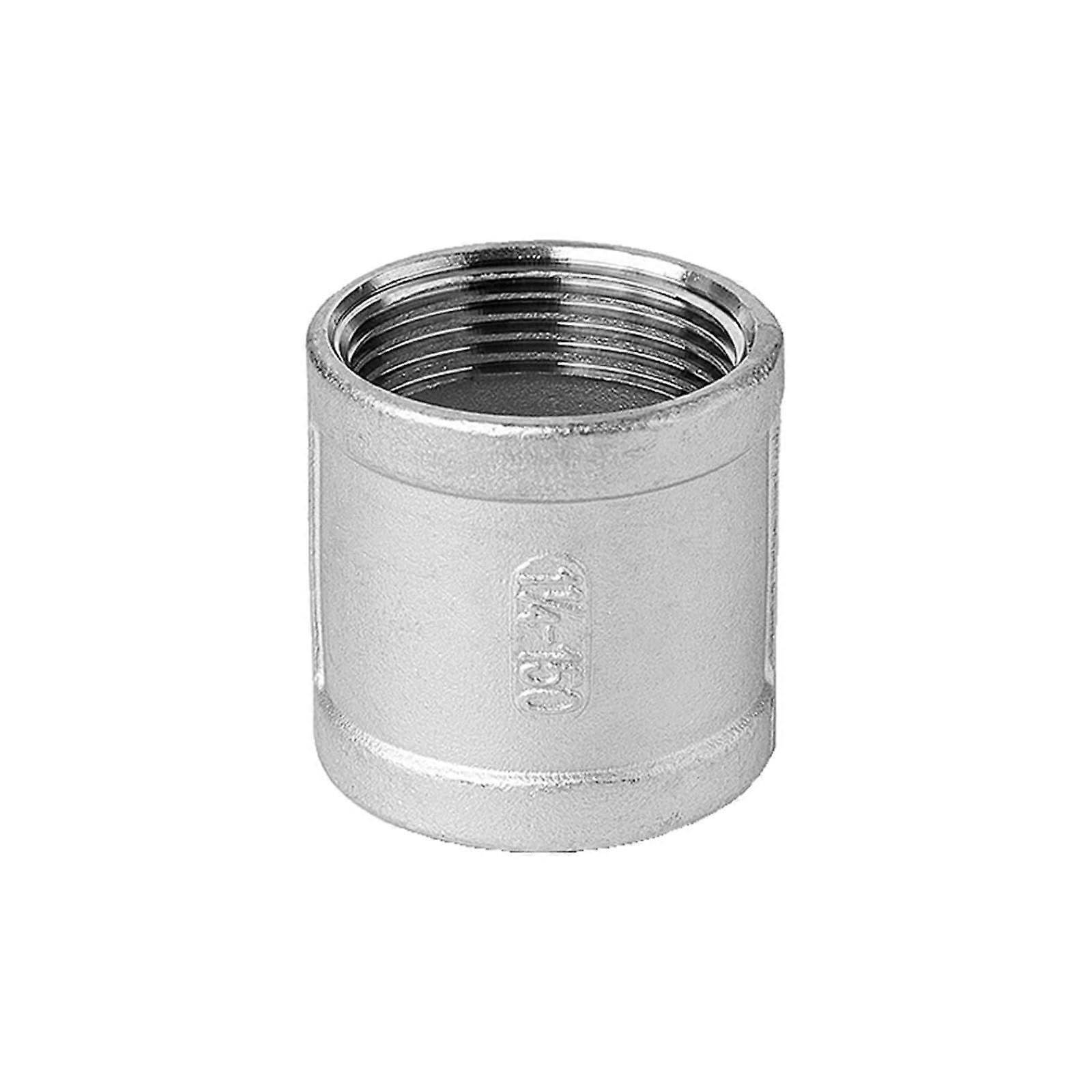 201 Stainless Steel Precision Casting Internal Wire Pipe Clamp Internal Thread Pipe Clamp Internal Plumbing Accessories 4 6 Faucets 15 20 (G11/4)
