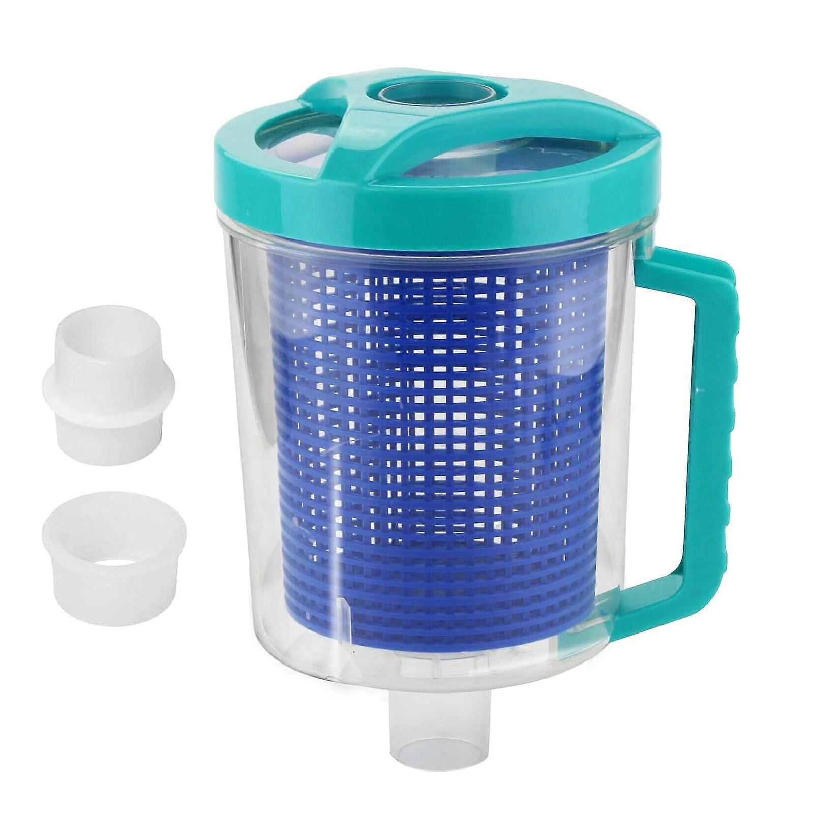 Pool Leaf Catcher With Mesh Basket, Inline Debris Filter For Leaves And Pebbles, Compatible With W560 R211084