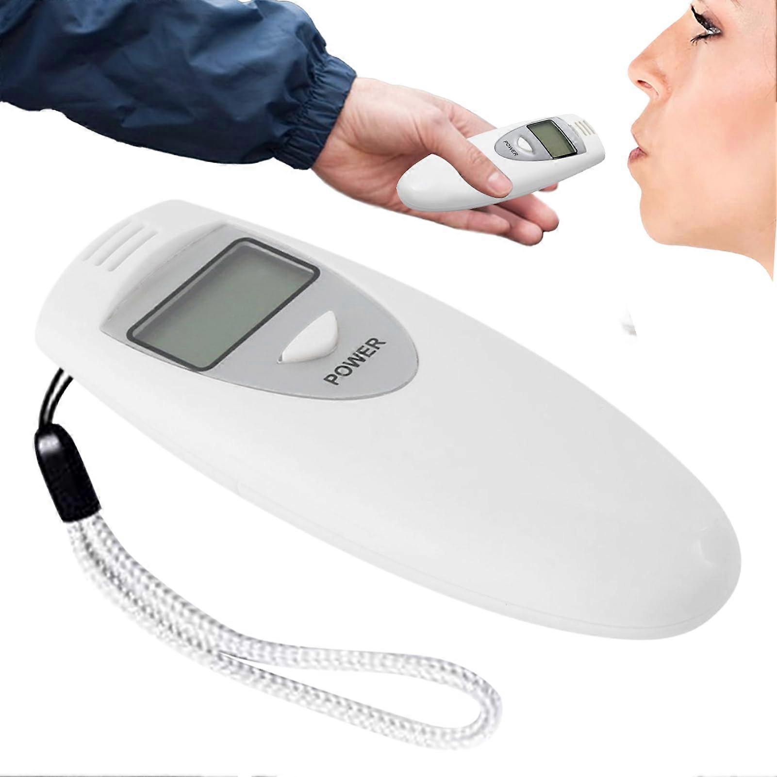 Alcohol Tester – Compact Alcohol Detector, FastResponse Sensor, Pocket Unit Professional Precision Tool with Digital Display for Safety, the Scale