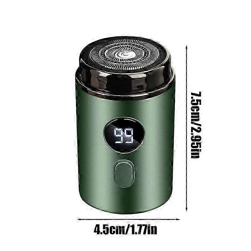 Mini Electric Razor Portable Men's Shaver Digital Display Intelligent Wet and Dry Rechargeable Washable Beard Razor