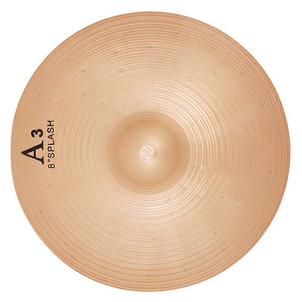 Professional Drum Cymbals Jazz Drum Fitting 10 Inches Golden For Advanced Players 1Pack
