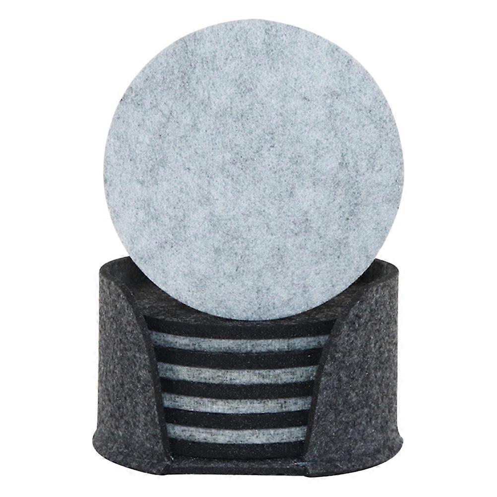 Cup Mat with Heat Insulation and Non Slip Design for Table Use Assorted Color 11 Pieces Each 5pcs