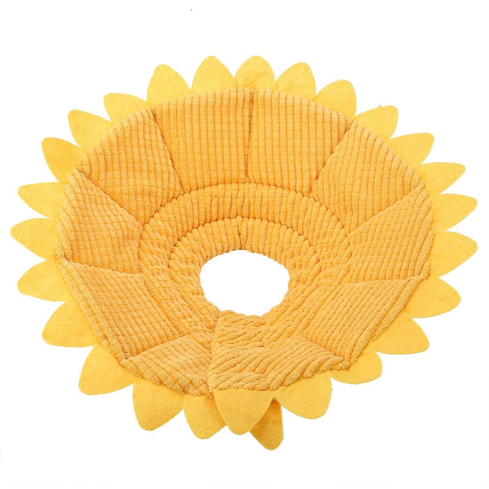 Pet Recovery Collar for Cats and Dogs, Adjustable Healing Cone, Soft Material, Post-Surgery Protection, Size 2