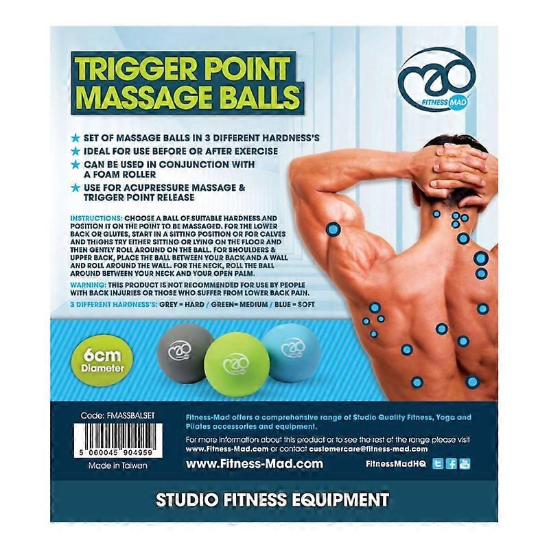 Fitness Mad Trigger Point Massage Ball Set