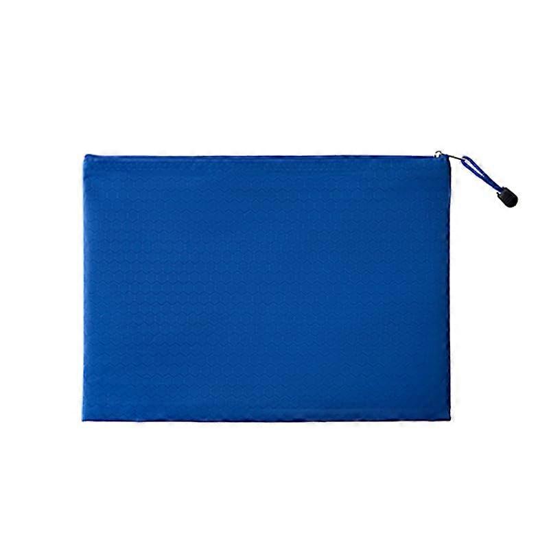 Document Pouches with Zipper, A5 Size, Waterproof Football Pattern, Dark Blue, 22.9 x 17.8 cm, Pack of 6