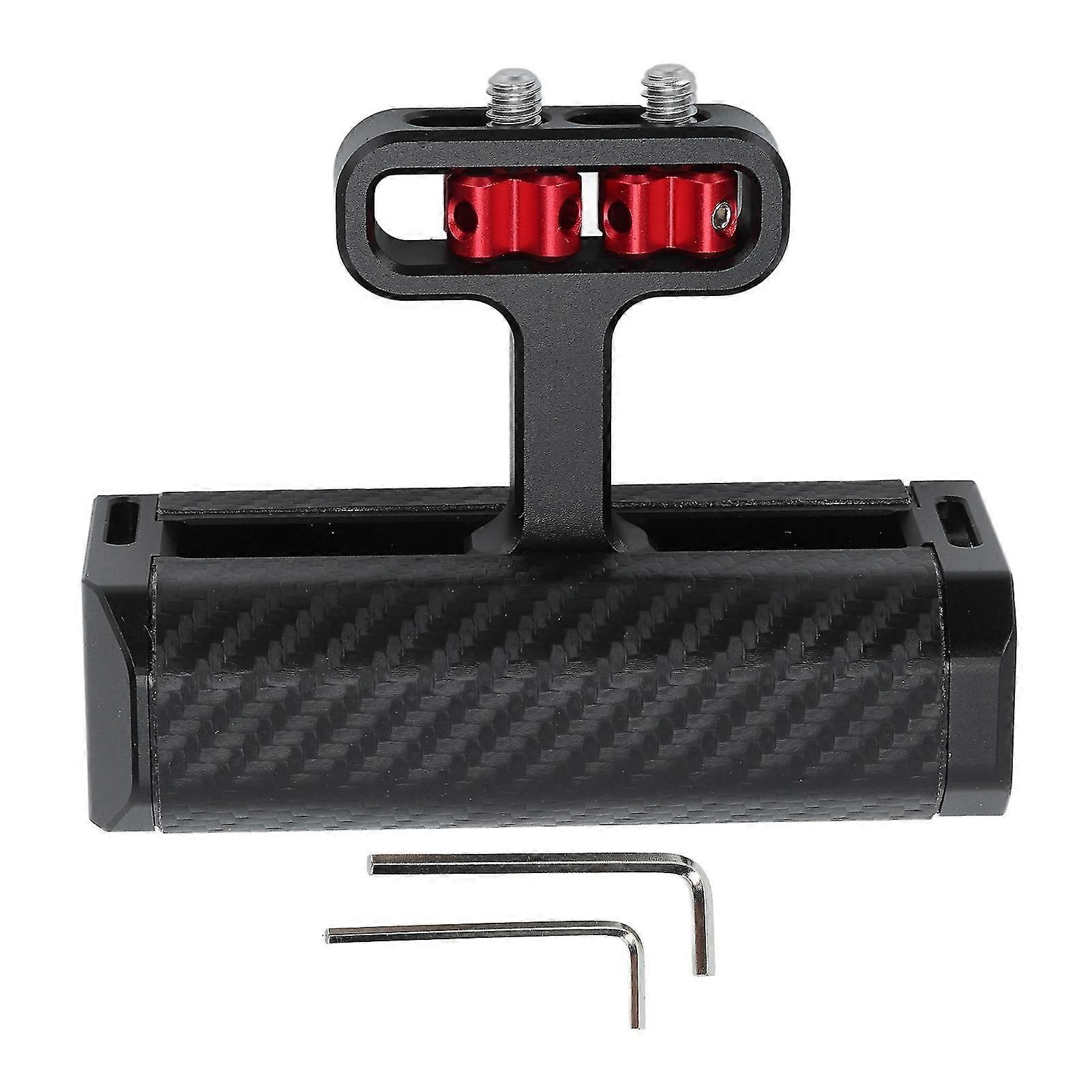 Camera Side Handle Aluminum Alloy Height Adjustable 1/4 Thread Anti Slip Camera Handle Grip
