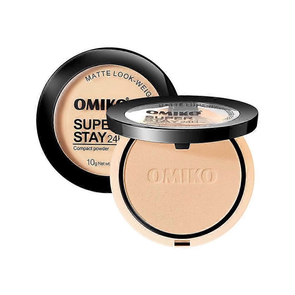 Pressed Powder Waterproof Longlasting Full Coverage Face Compact Setting Powder