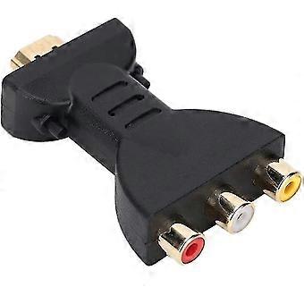 HDMI-zu-AV-Adapter - 1080p-HDMI-zu-RGB-o- und Video-Sync-Adapter für Cinch-Komponentenkonverter