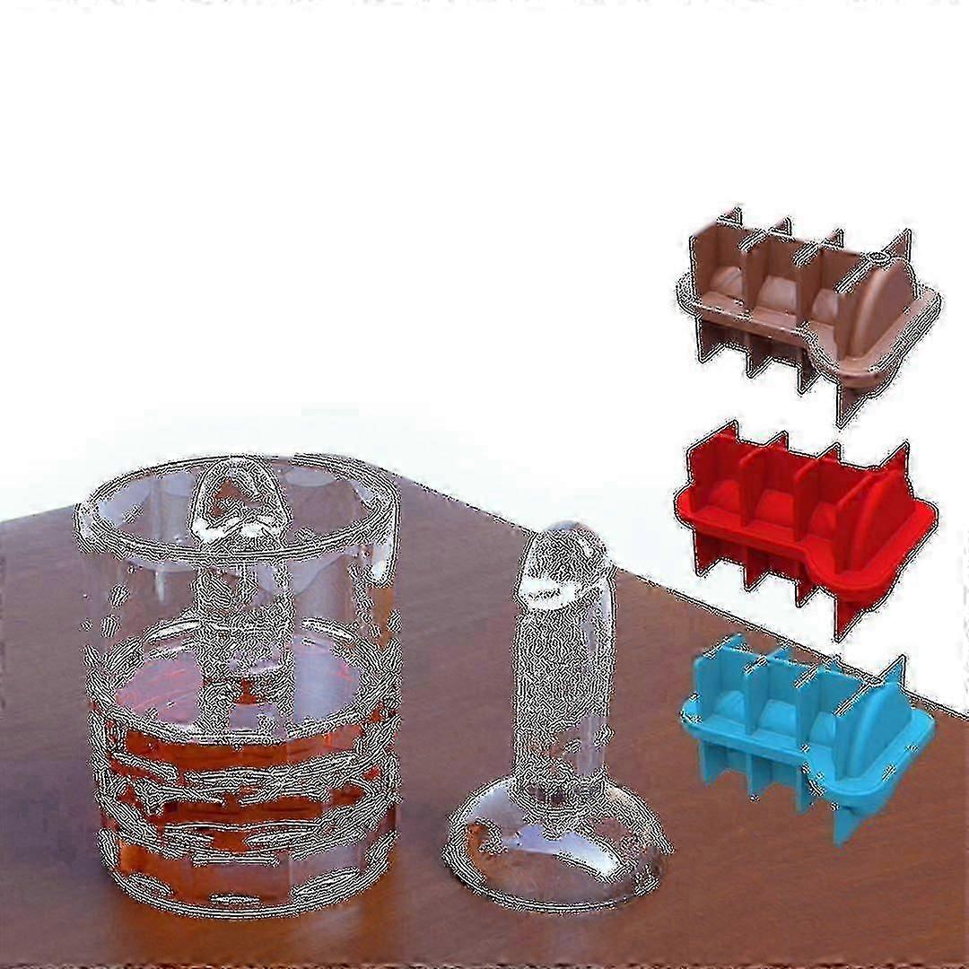 2 Pcs Spoof Ice Cube Mold, Adult Prank Ice Cube Mold, Silicone Ice Cube Mold Novelty Party Ice Cubes Maker