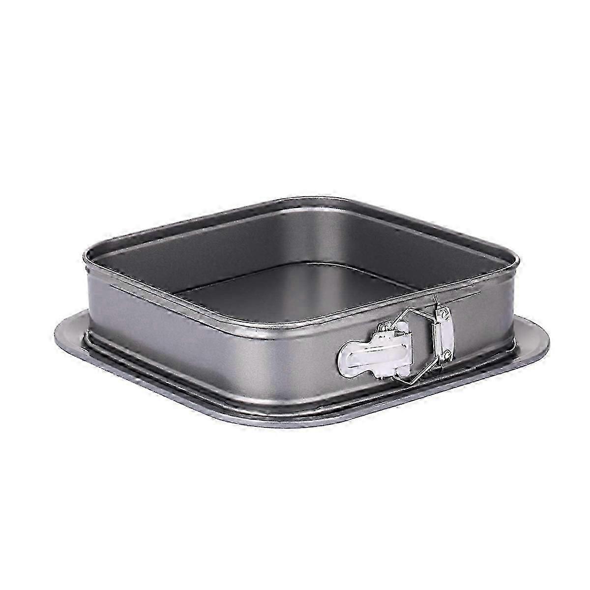 9-Inch Square Springform Cake Pan - Removable Base Non-Stick Cheesecake Baker