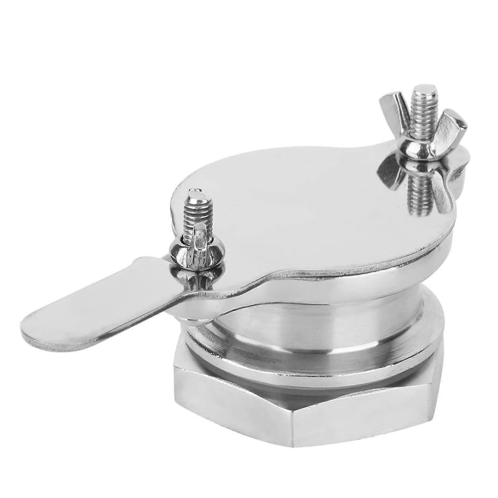 Honey Gate Valve, Stainless Steel Beekeeping Tool, Regulates Flow, Fits Extractor Or Pail, With Seal, Size 4.8 X 2.6 In