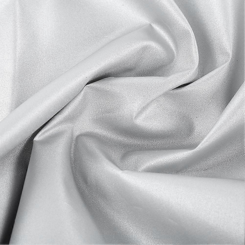 Universal Waterproof Silver Coating Washing Machine Cover L Size Front Open