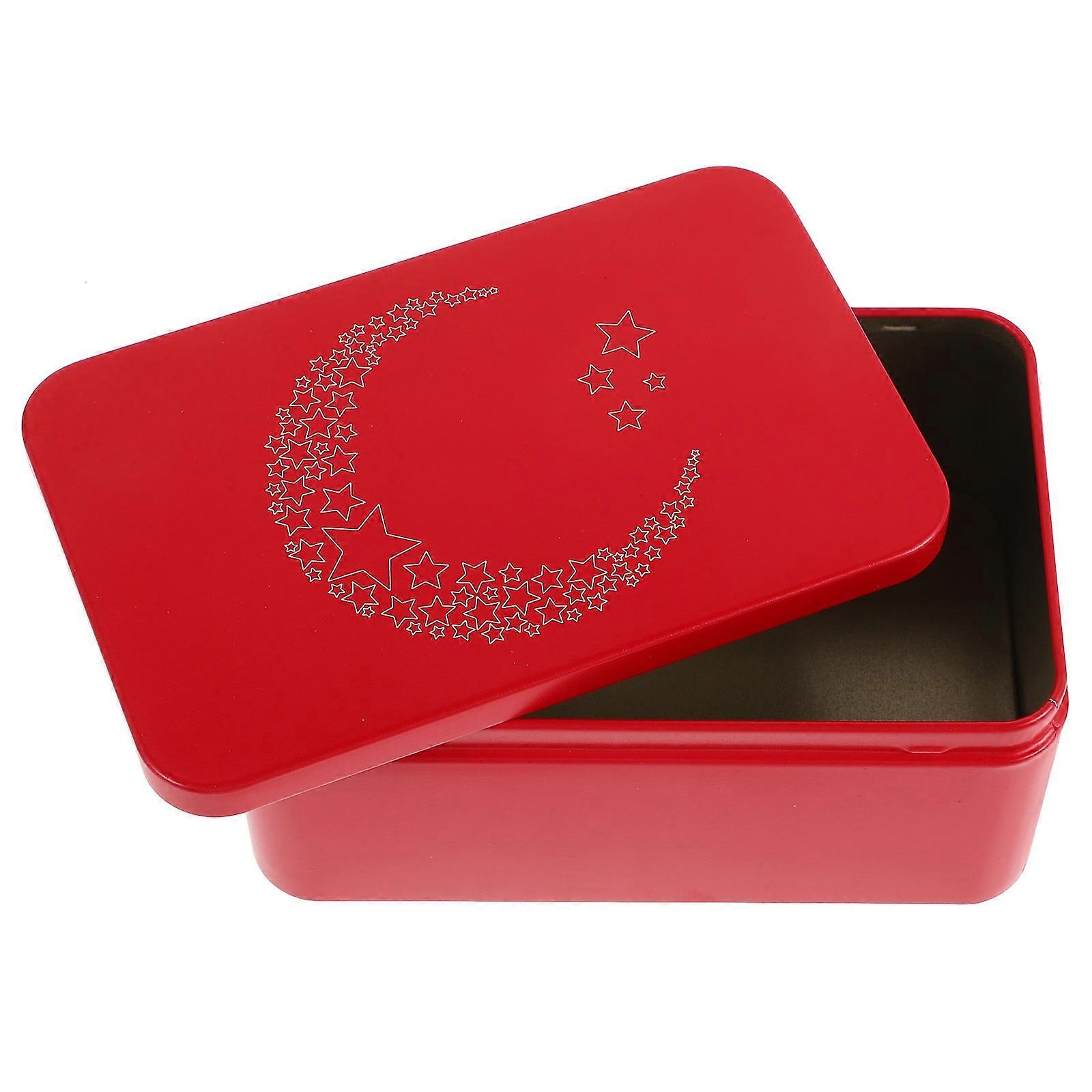 Tarot Card Box Iron Card Case Organizer for Storage Use