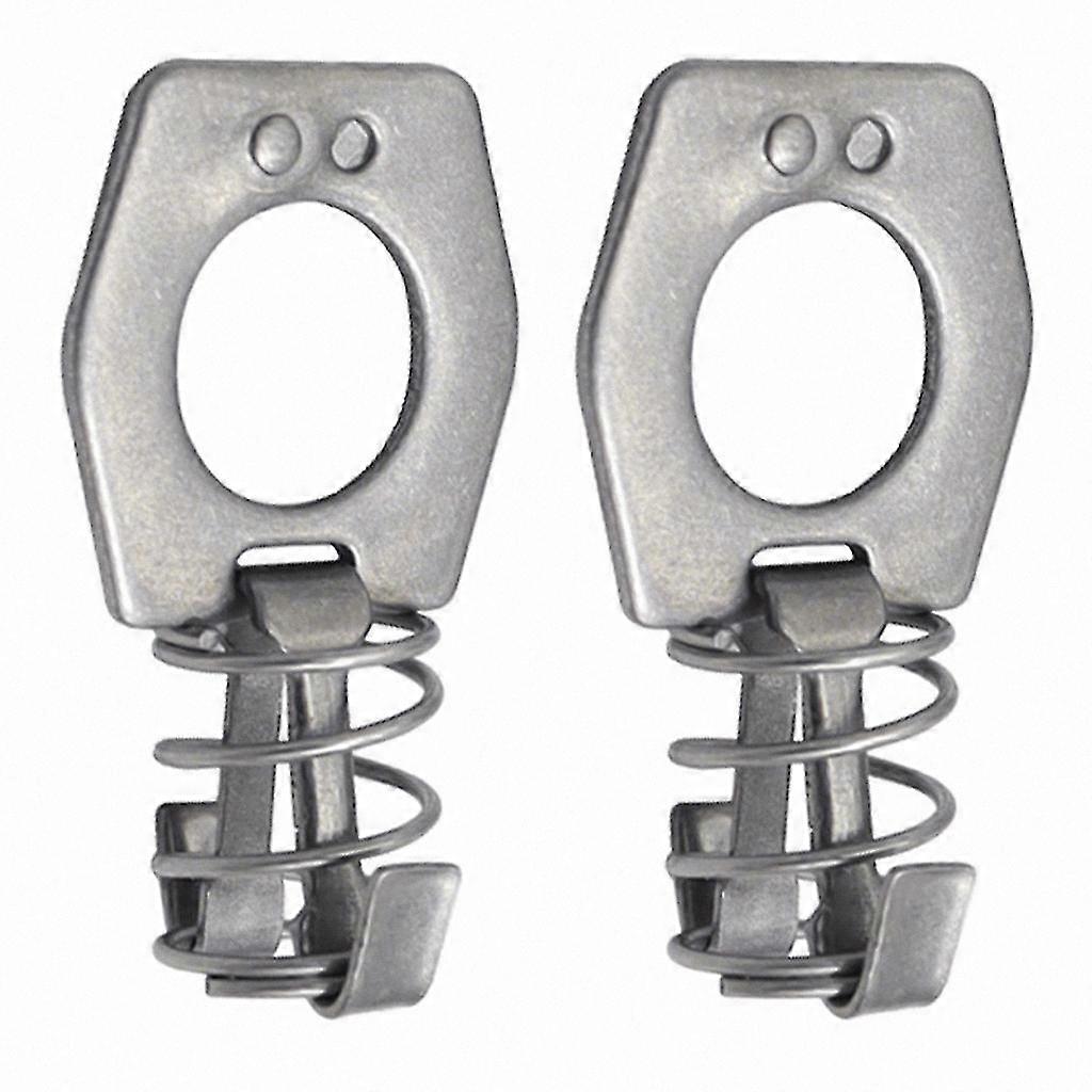RV Camper Water Heater Cover Latch Fastener Pair for Metal Door