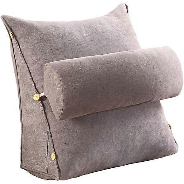 Cuscino a cuneo Supporto per la schiena Cuscino triangolare Cuscino angolare Cuscino da lettura regolabile elastico Divano letto