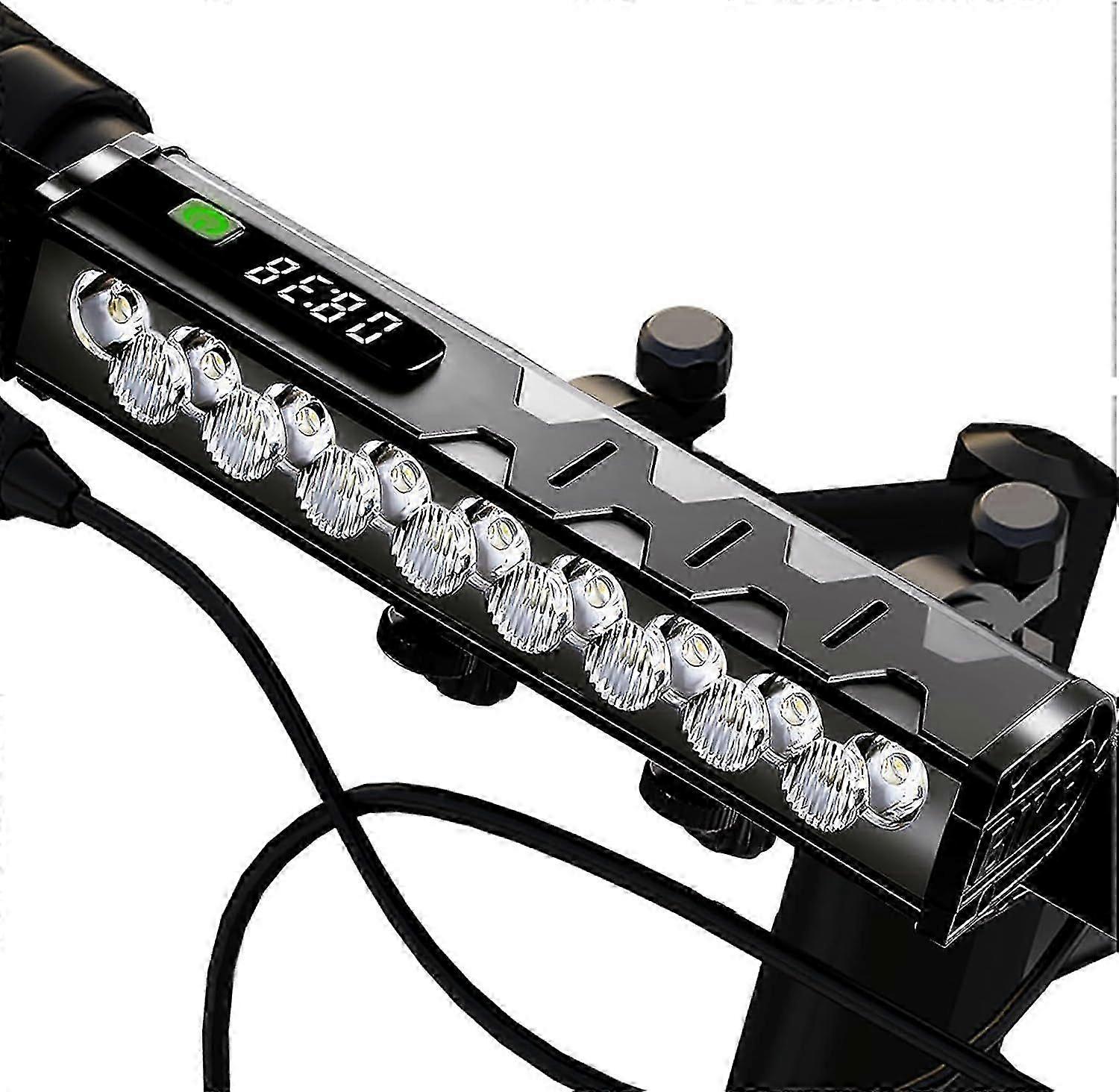 2025 Newest Bike Light, 17 LED 3800 Lumens Bike Light, 4 Modes, 10000mAh USB