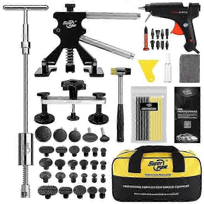 Pdr Paintless Dent Removal Tool Car Dent Kit Dent Puller Auto Dent Tools Motorcycle Knee Shin