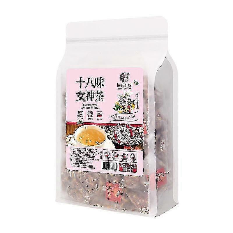 250g 女神茶コレクション (50 袋): 痩身とアンチエイジングのための小豆、大麦、リュウガン、蓮の葉を含む 18 種類のフレーバー