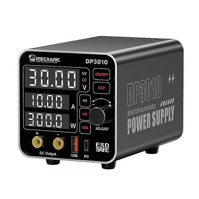 Mechanic DP3010 30V / 10A High Power Wide Voltage Mini Multi-functional Power Supply EU Plug