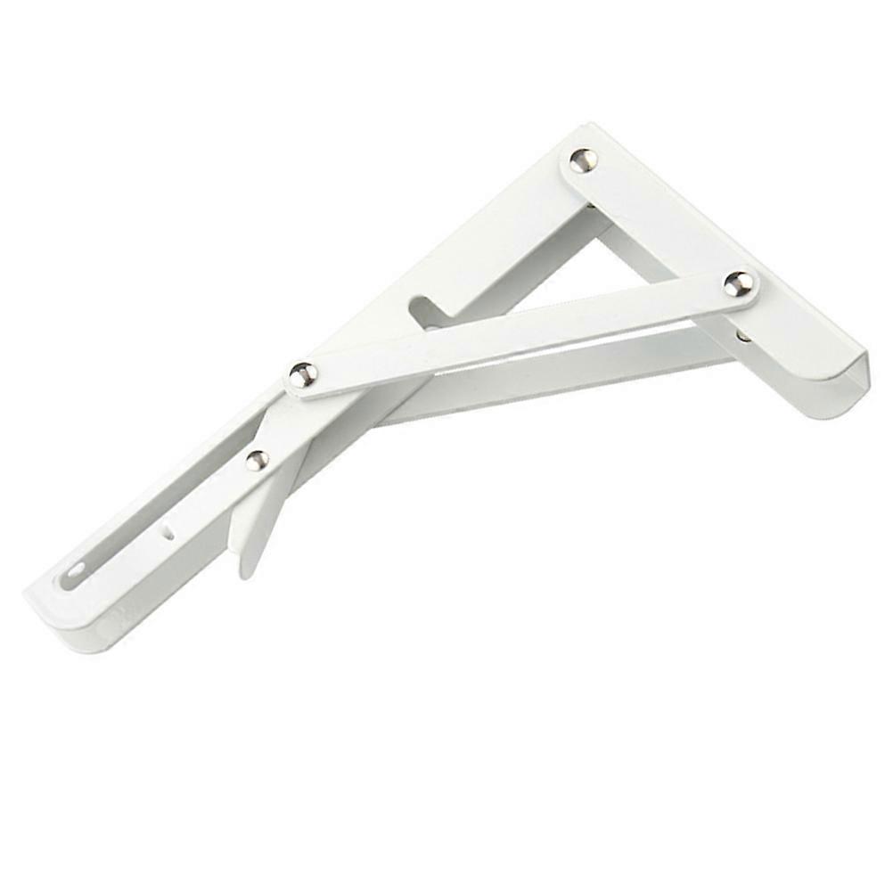 Table Shelf Bracket for Home Use Foldable Triangular Steel Support