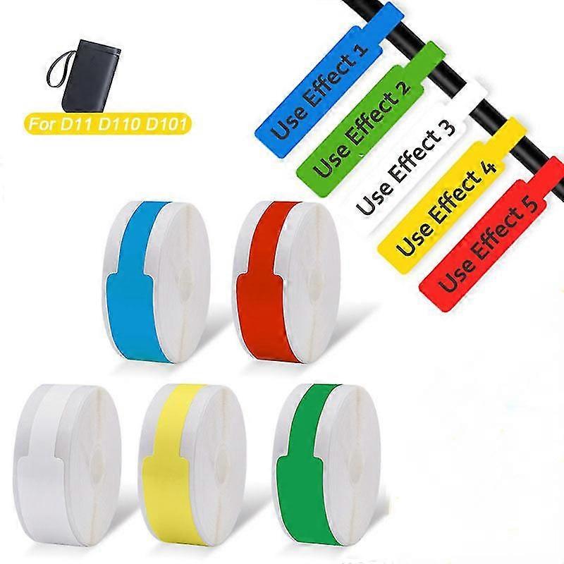 Niimbot D11 D110 D101 Self Adhesive Cable Stickers Waterproof Identification Fiber Wire Tags Labels For Network Marker Tool r