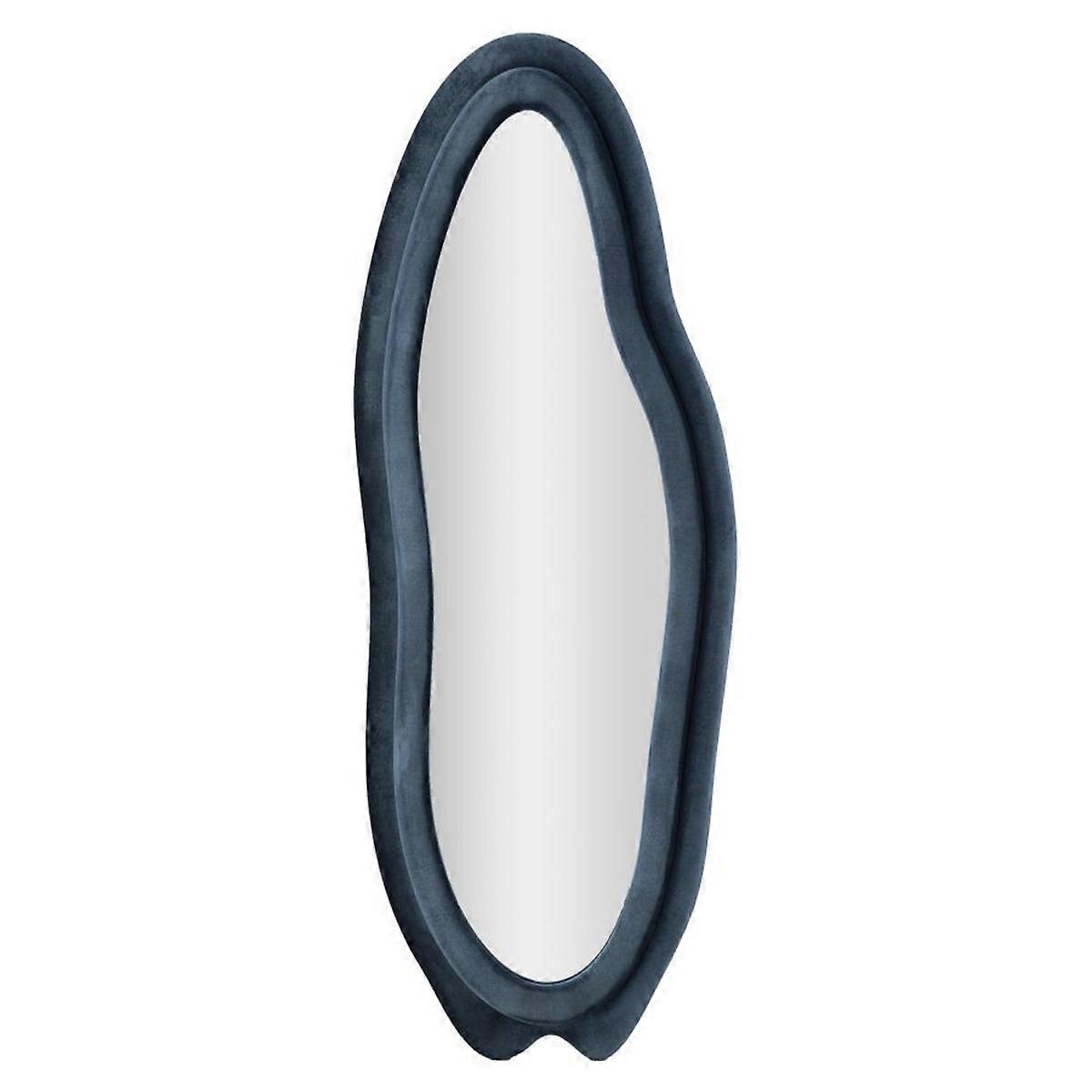 Specchio con Cornice MF466, Blu, MDF, 40x4x160 cm
