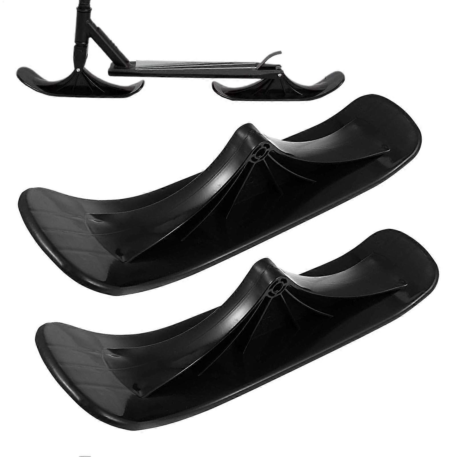 Snow Scooter Ski Sled Ski Skateboard Attachment, Outdoor Replacement Part, Compatible With Skateboards