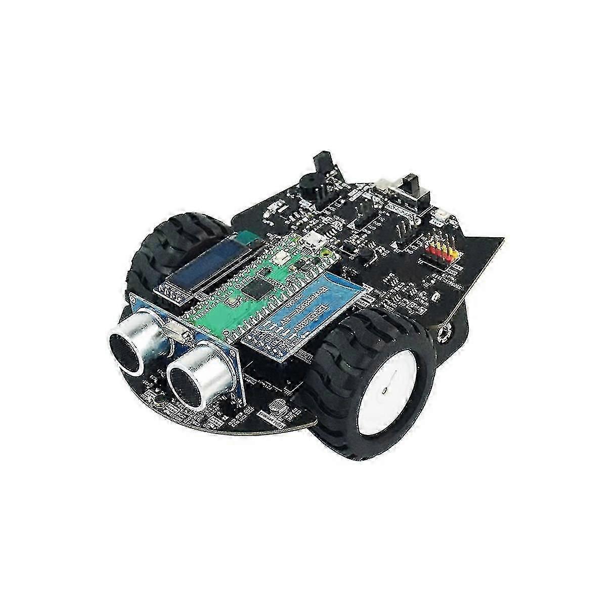 Für Pico Smart Car Development Board Kit Micropython Programmierung Roboter Sensor Eingabe ohne Batterie