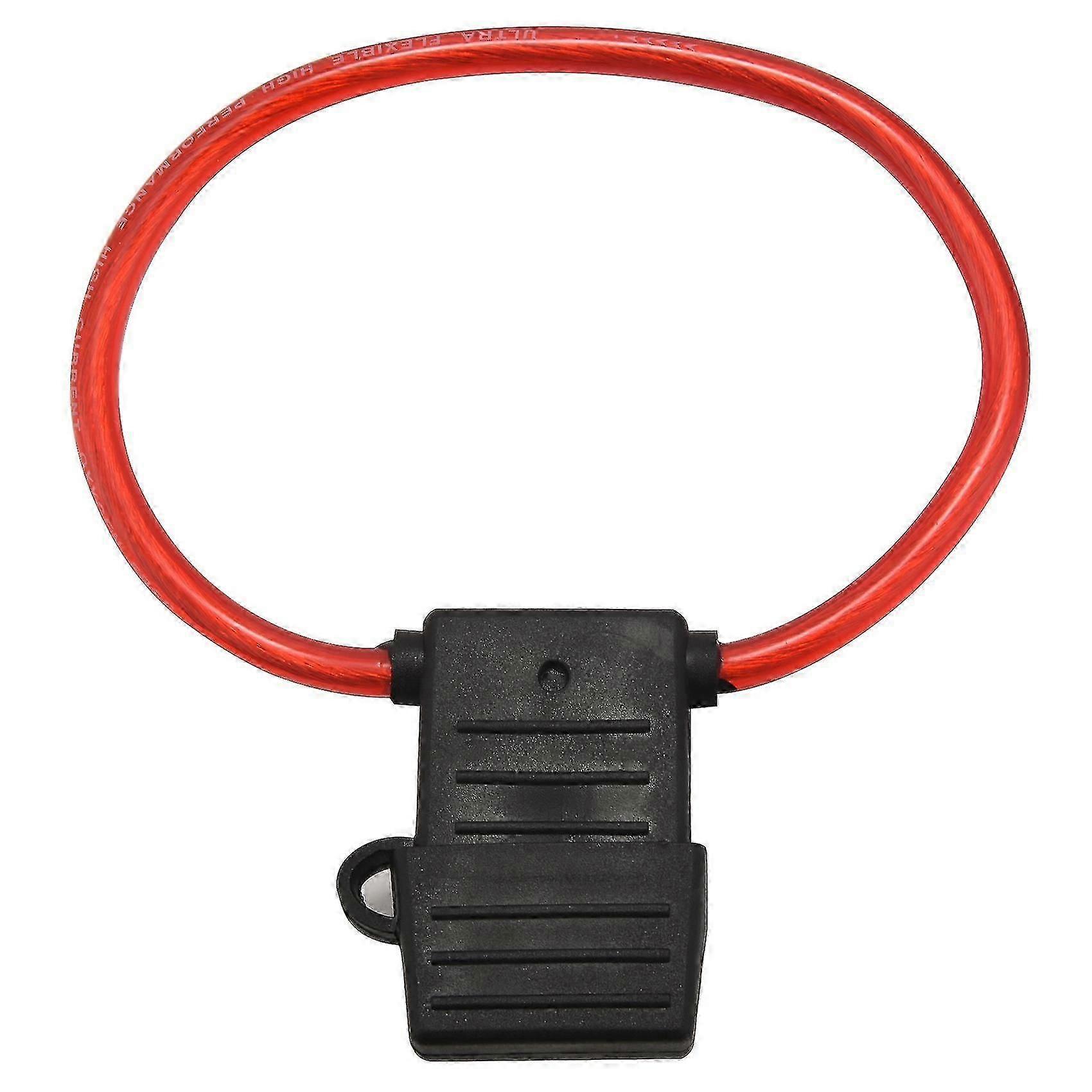 8 Awg Gauge Maxi Blade Fuse Holder Inline Wire 12-24v Volt Waterproof + 40a Fuse-y
