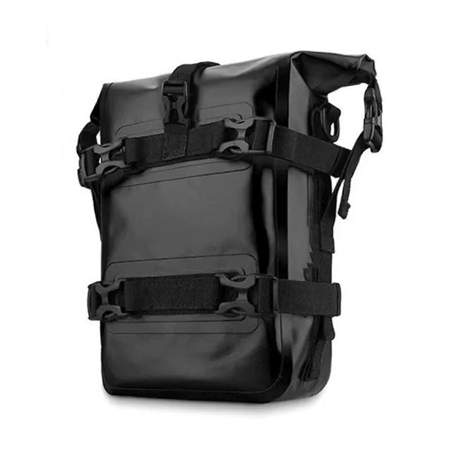Motorcycle Saddle Bags 8L Capacity Universal Side Bag Duffel Bag Tool Bag Bumper Frame Style For Motorbike