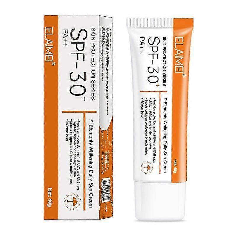 Face Sunscreen Moisturizer Spf 30 - Travel Size Sun Block - Oil Free Facial Sunblock - Sun Screen Protector for Face & Body - Non-Greasy,No White Cast