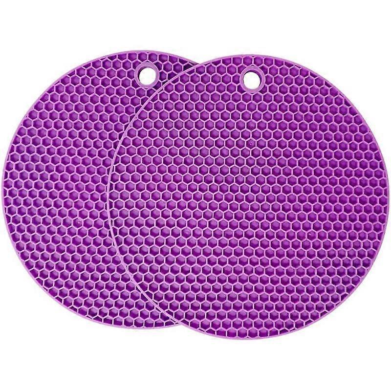 Silicone Trivet Mat Multipurpose Drying Mat Heat Resistant up to 464F, Pot