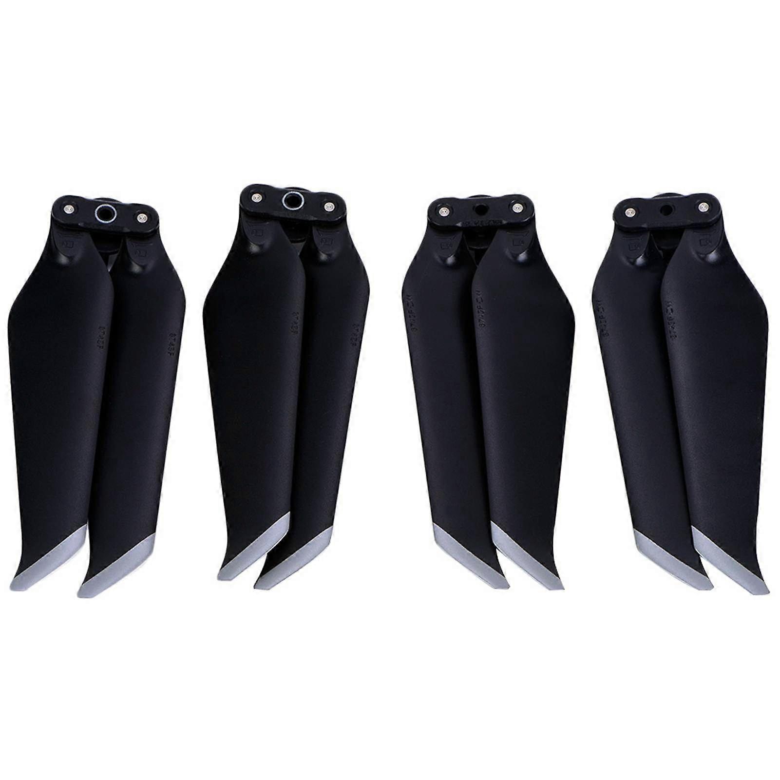 2 Pairs Quick Release Propellers Spare Parts Fit for DJI MAVIC 2 PRO / ZOOM (Grey Edges)