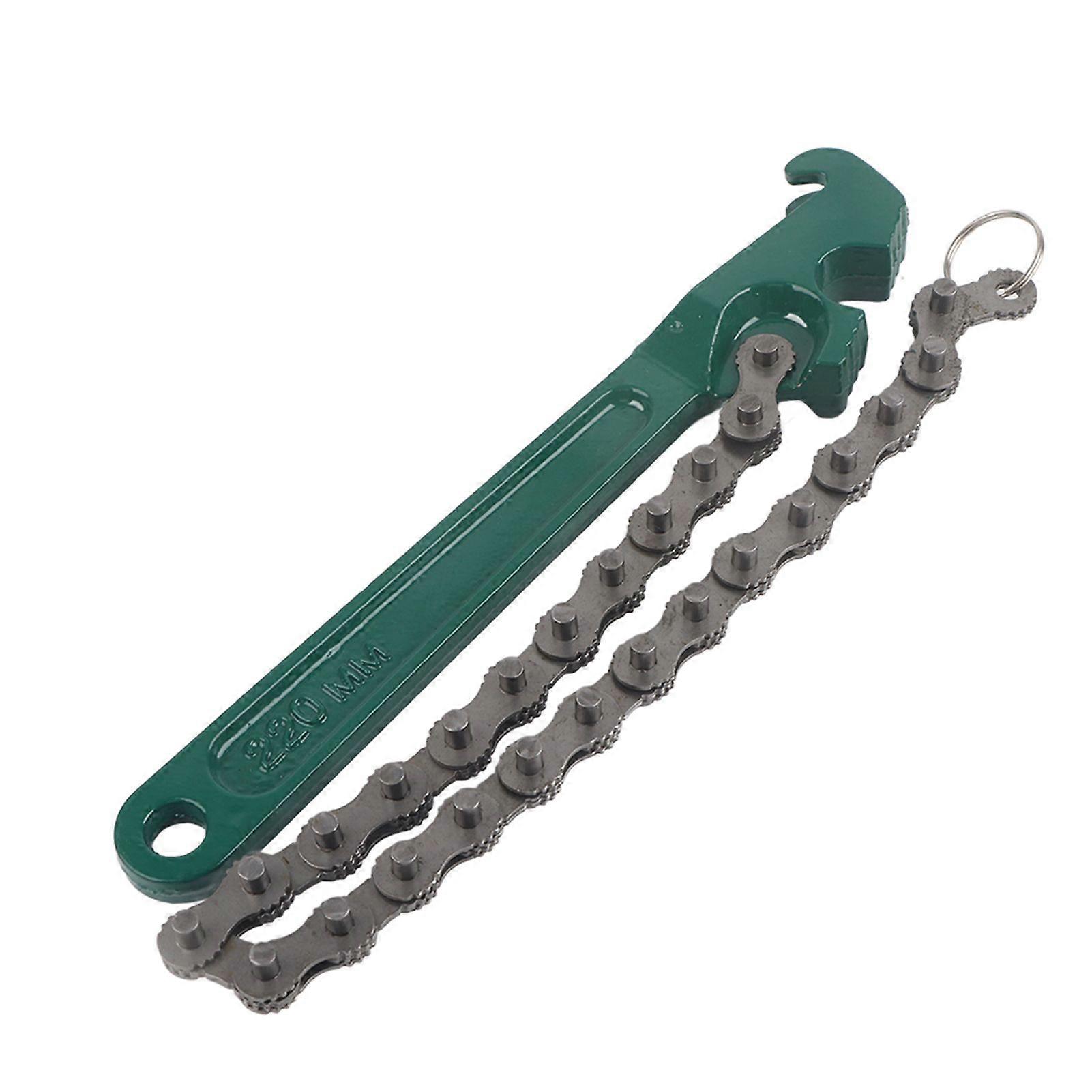 9inch Chain Type Oil Filter Wrench Removal Universal Auto Car Repair Tools