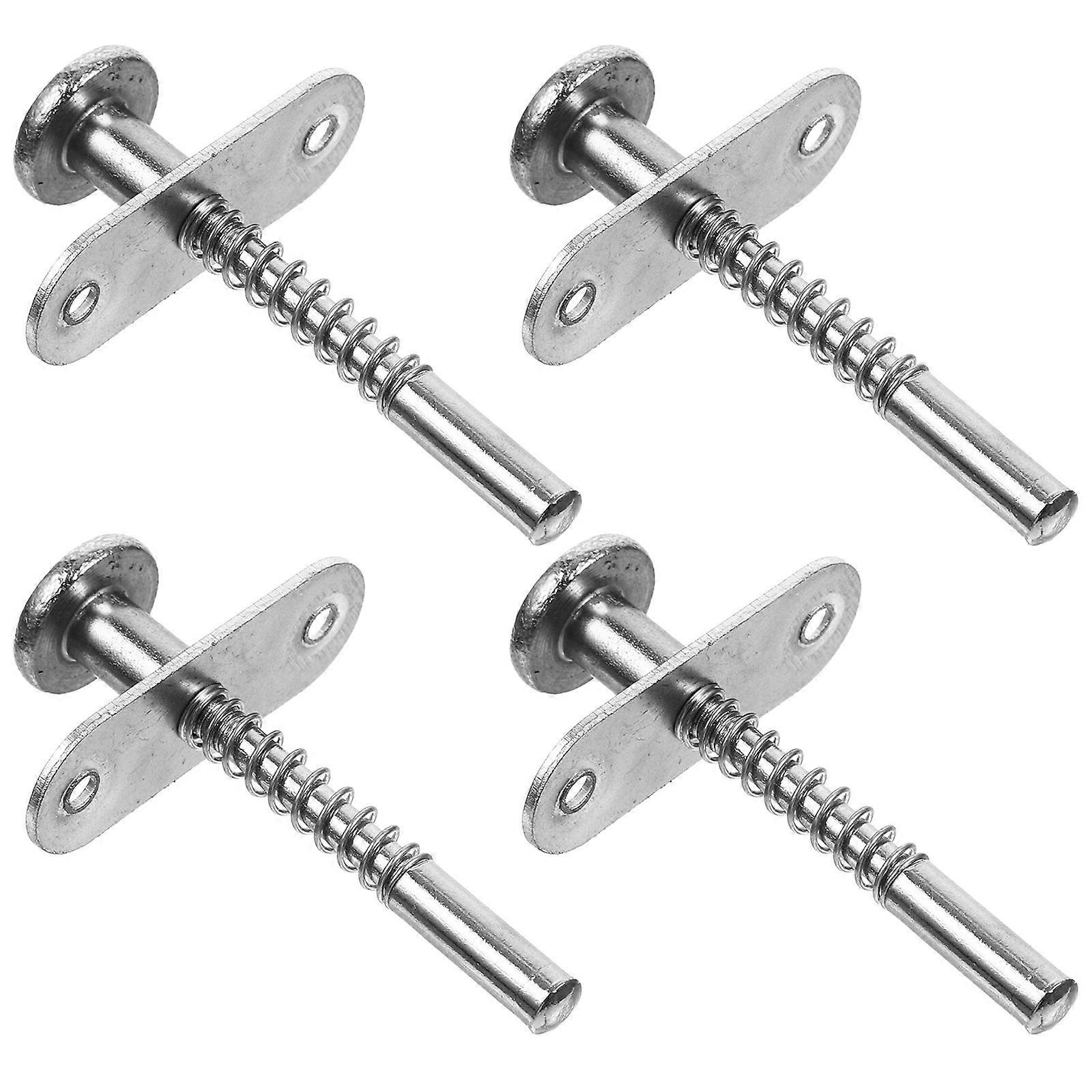 Plunger Latches Spring Loaded 4Pcs for Home Use Bed