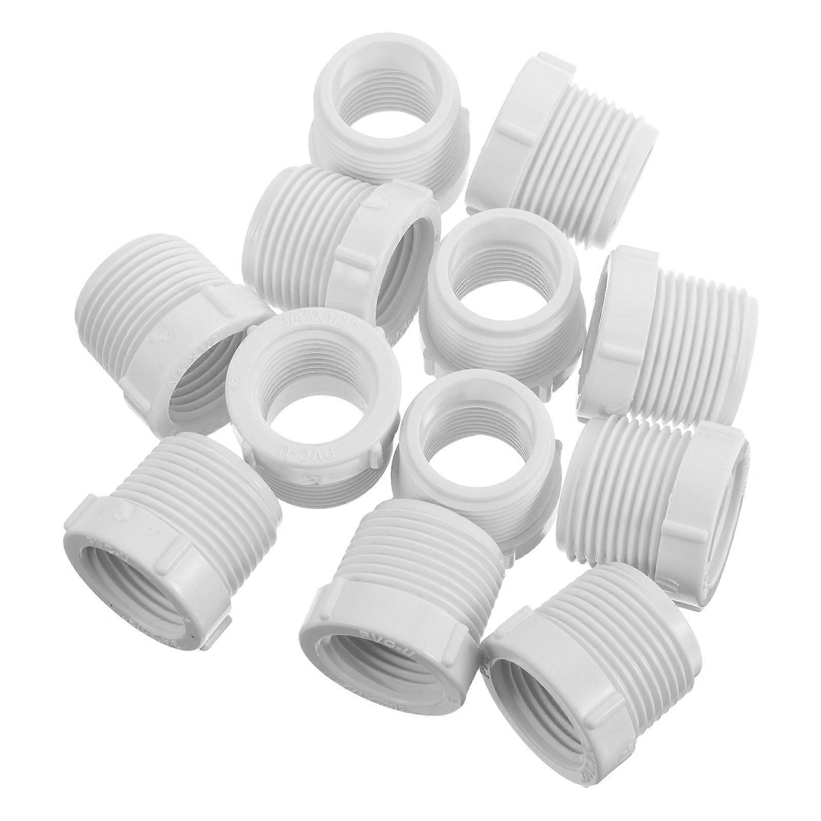 PVC Pipe Connector for Home and Industrial Use Leak-Proof Adapter 36Pcs