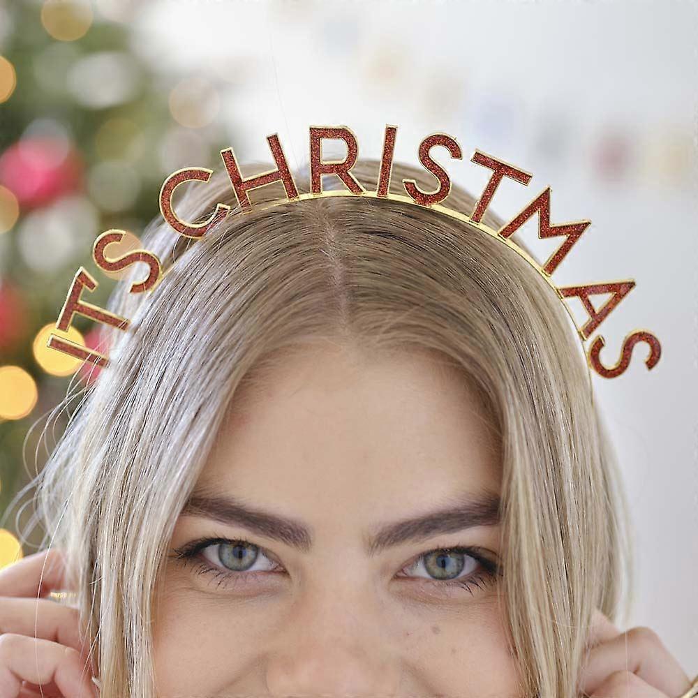 It's Christmas Metal Headband